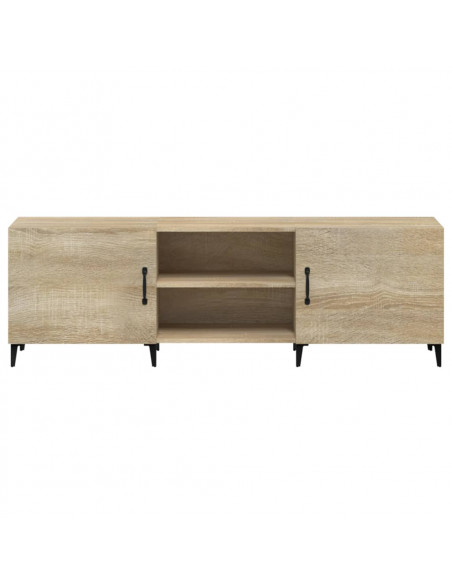 Mobile Porta TV Rovere Sonoma 150x30x50 cm in Legno Multistrato