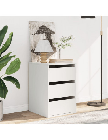 Cassettiera Bianca 40x41x58 cm in Legno Multistrato