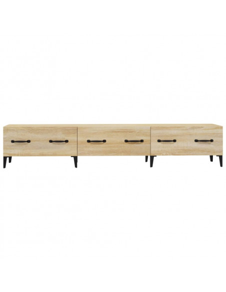 Mobile Porta TV Rovere Sonoma 150x34,5x30 cm Legno Multistrato