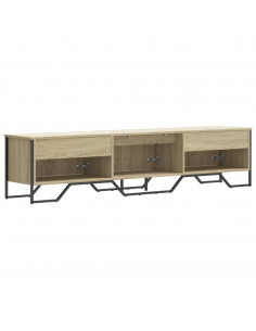 Mobile Porta TV Rovere Sonoma 180x34x41 cm Legno Multistrato