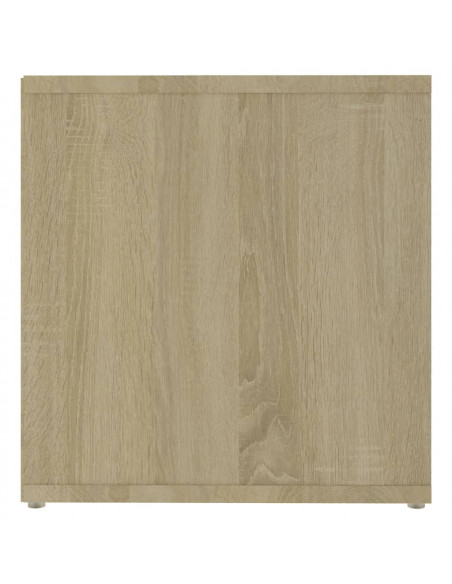 Mobile Porta TV Rovere Sonoma 72x35x36,5cm in Legno Multistrato