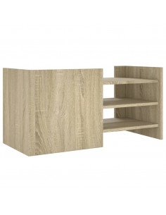 Mobile Porta TV Rovere Sonoma 80x35x40 cm in Legno Multistrato