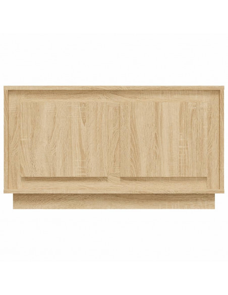 Mobile Porta TV Rovere Sonoma 80x35x45 cm in Legno Multistrato