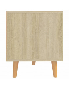 Mobile Porta TV Rovere Sonoma 90x40x48,5 cm Legno Multistrato
