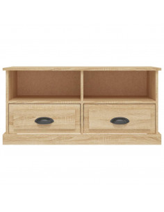 Mobile Porta TV Rovere Sonoma 93x35,5x45cm in Legno Multistrato