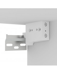 Mobile Porta TV Sospeso Bianco 100x30x26,5 cm Legno Multistrato