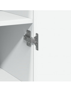 Mobile Sottile Bianco 40x42,5x225 cm in Truciolato