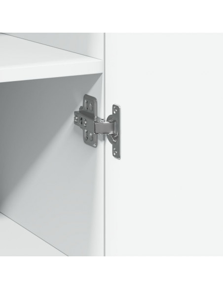 Mobile Sottile Bianco 40x42,5x225 cm in Truciolato