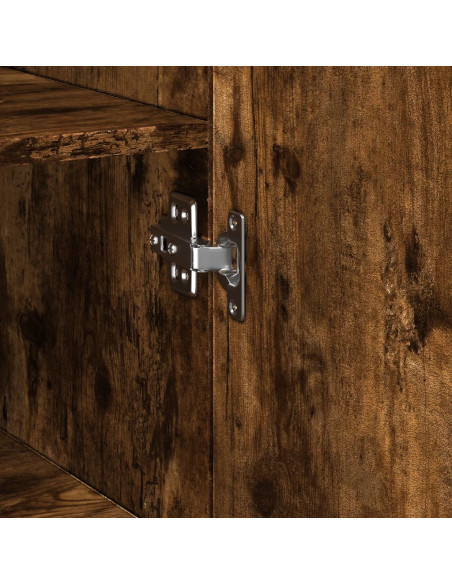 Mobile Sottile Rovere Fumo 40x42,5x225 cm in Truciolato