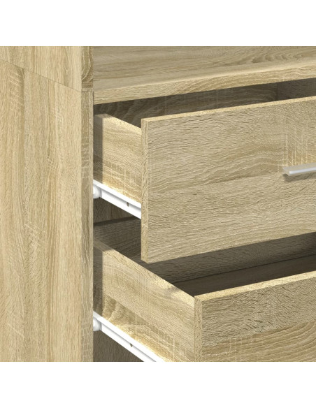 Mobile Sottile Rovere Sonoma 50x42,5x225 cm in Truciolato