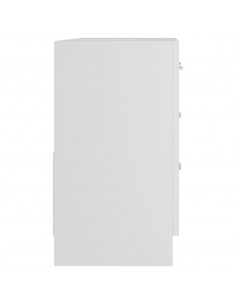 Mobile Sottolavabo Bianco 63x30x54 cm in Multistrato