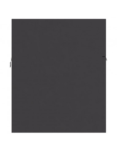 Mobile Sottolavabo Grigio 90x38,5x46 cm in Legno Multistrato