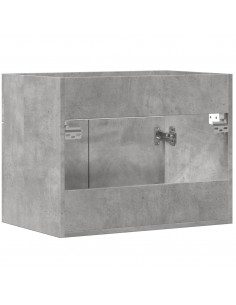 Mobile Sottolavabo Grigio Cemento 60x38,5x46 Legno Multistrato