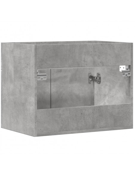 Mobile Sottolavabo Grigio Cemento 60x38,5x46 Legno Multistrato