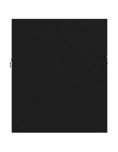 Mobile Sottolavabo Nero 80x38,5x46 cm in Legno Multistrato
