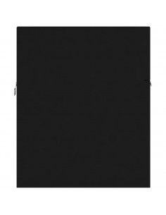 Mobile Sottolavabo Nero 90x38,5x46 cm in Legno Multistrato