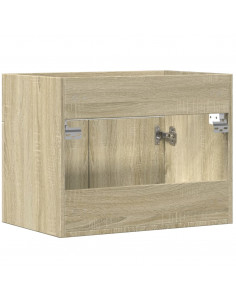 Mobile Sottolavabo Rovere Sonoma 60x38,5x46cm Legno Multistrato