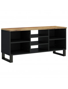 Mobile TV 100x33x46cm Legno Massello Mango e Legno Multistrato