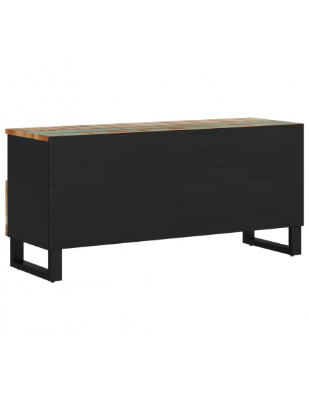 Mobile TV 100x33x46cm Legno Massello Recupero Legno Multistrato