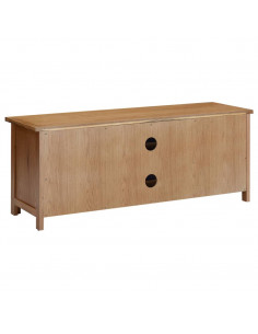 Mobile TV 110x35x44 cm in Legno Massello di Rovere