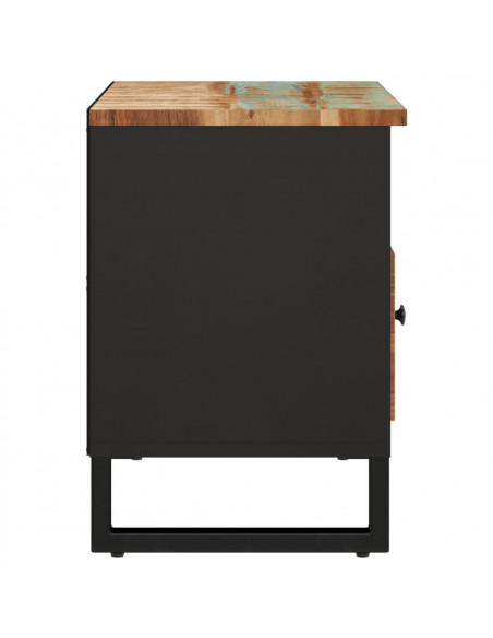 Mobile TV 80x33x46cm Legno Massello Recupero Legno Multistrato