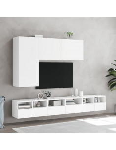 Mobile TV a Parete Bianco 100x30x41 cm