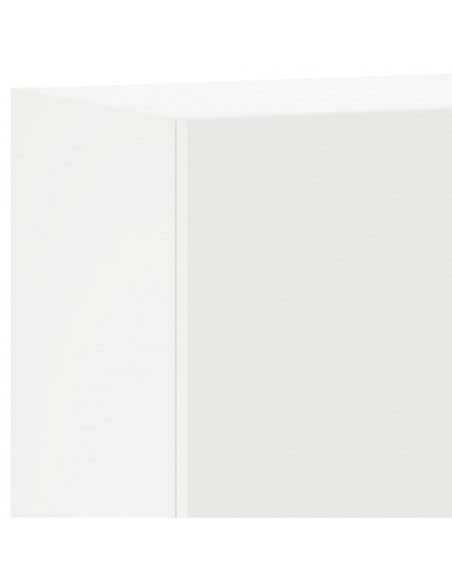 Mobile TV a Parete Bianco 40,5x30x60 cm in Legno Multistrato