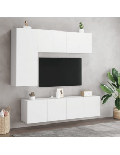 Mobile TV a Parete Bianco 60x30x41 cm