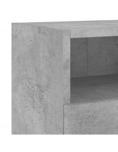 Mobile TV a Parete Grigio Cemento 60x30x30 cm Legno Multistrato