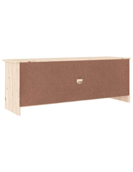 Mobile TV ALTA 112x35x41 cm in Legno Massello di Pino