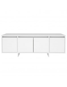 Mobile TV Bianco 120x30x40,5 cm in Truciolato