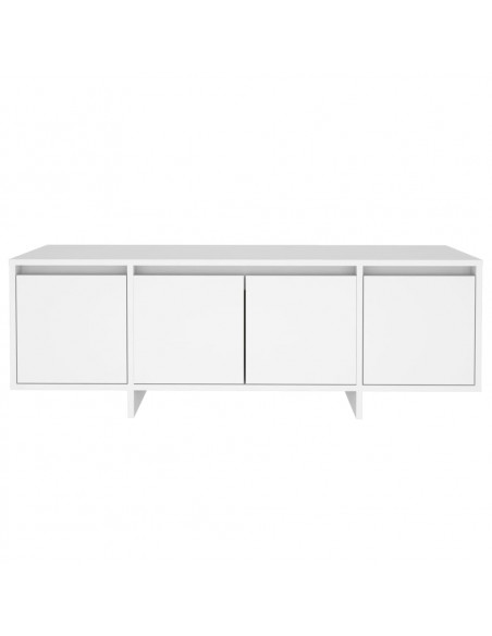Mobile TV Bianco 120x30x40,5 cm in Truciolato