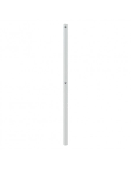 Testiera in Metallo Bianco 135 cm