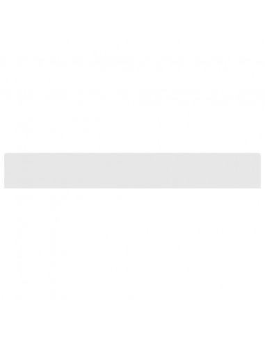 Lavandino con Foro Rubinetto Bianco Opaco 60x46 cm in Ceramica