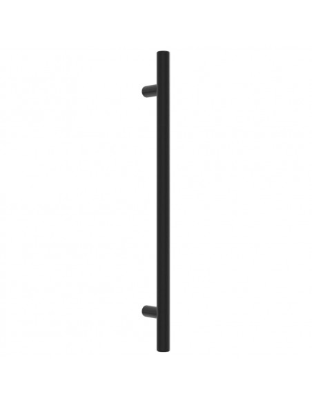 Maniglie per Mobili 5pz Nere 192mm in Acciaio Inox
