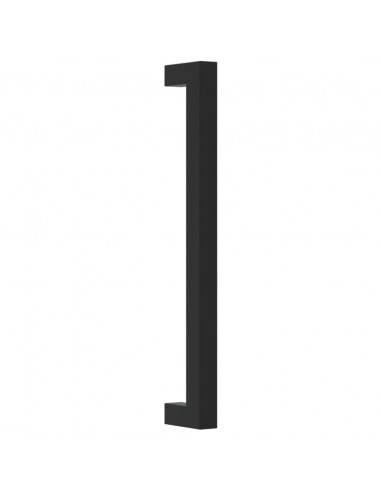 Maniglie per Mobili 5pz Nere 192mm in Acciaio Inox