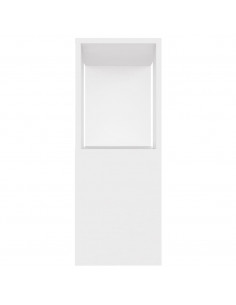 Mobile TV Bianco 80x24x63 cm in Truciolato