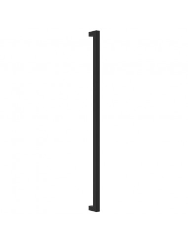 Maniglie per Mobili 5pz Nere 480mm in Acciaio Inox