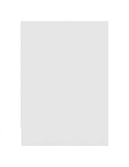 Mobile TV Bianco Lucido 146,5x35x50 cm in Truciolato