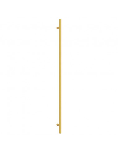 Maniglie per Mobili 5pz Oro 480mm in Acciaio Inox