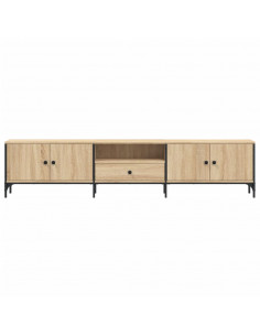 Mobile TV Cassetto Rovere Sonoma 200x25x44 cm Legno Multistrato