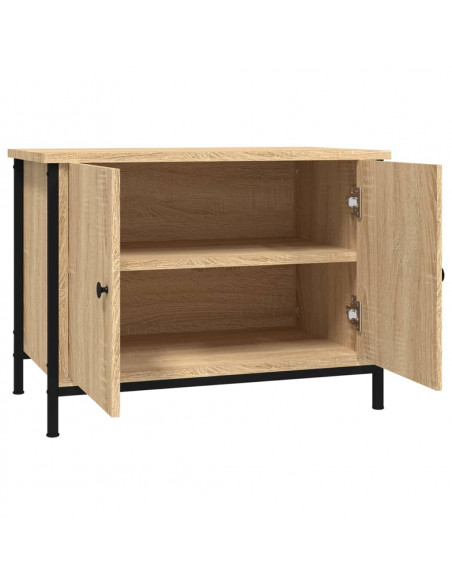 Mobile TV con Ante Rovere Sonoma 60x35x45 cm Legno Multistrato