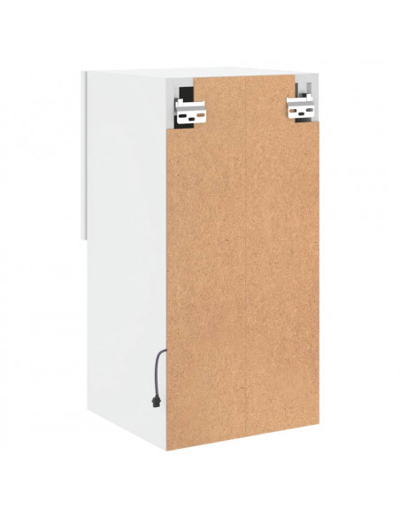 Mobile TV con Luci LED Bianco 30,5x30x60 cm