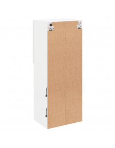 Mobile TV con Luci LED Bianco 40,5x30x102 cm