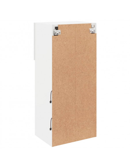 Mobile TV con Luci LED Bianco 40,5x30x90 cm