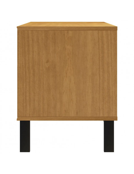Mobile TV FLAM 110x40x50 cm in Legno Massello di Pino