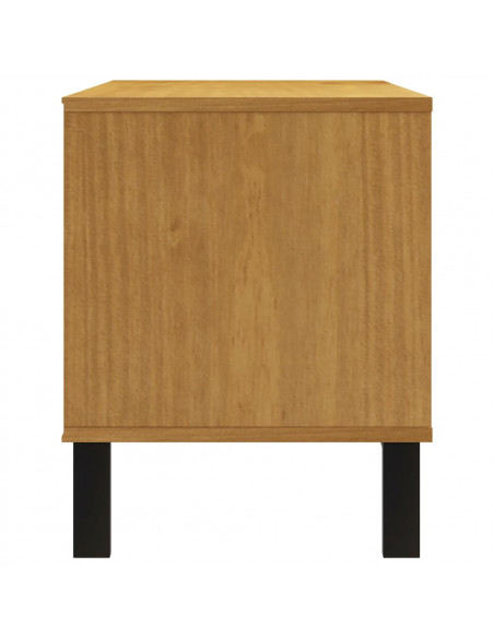 Mobile TV FLAM 110x40x50 cm in Legno Massello di Pino