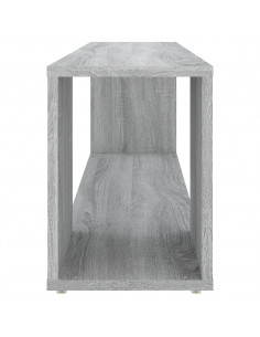 Mobile TV Grigio Sonoma 100x24x32 cm in Legno Multistrato