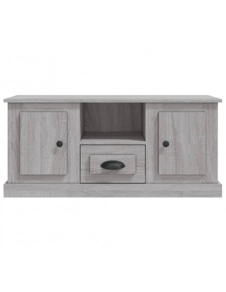 Mobile TV Grigio Sonoma 100x35,5x45 cm in Legno Multistrato
