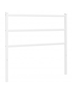 Testiera in Metallo Bianco 107 cm 2